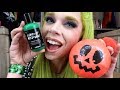 LUSH Halloween Haul & DEMOS!