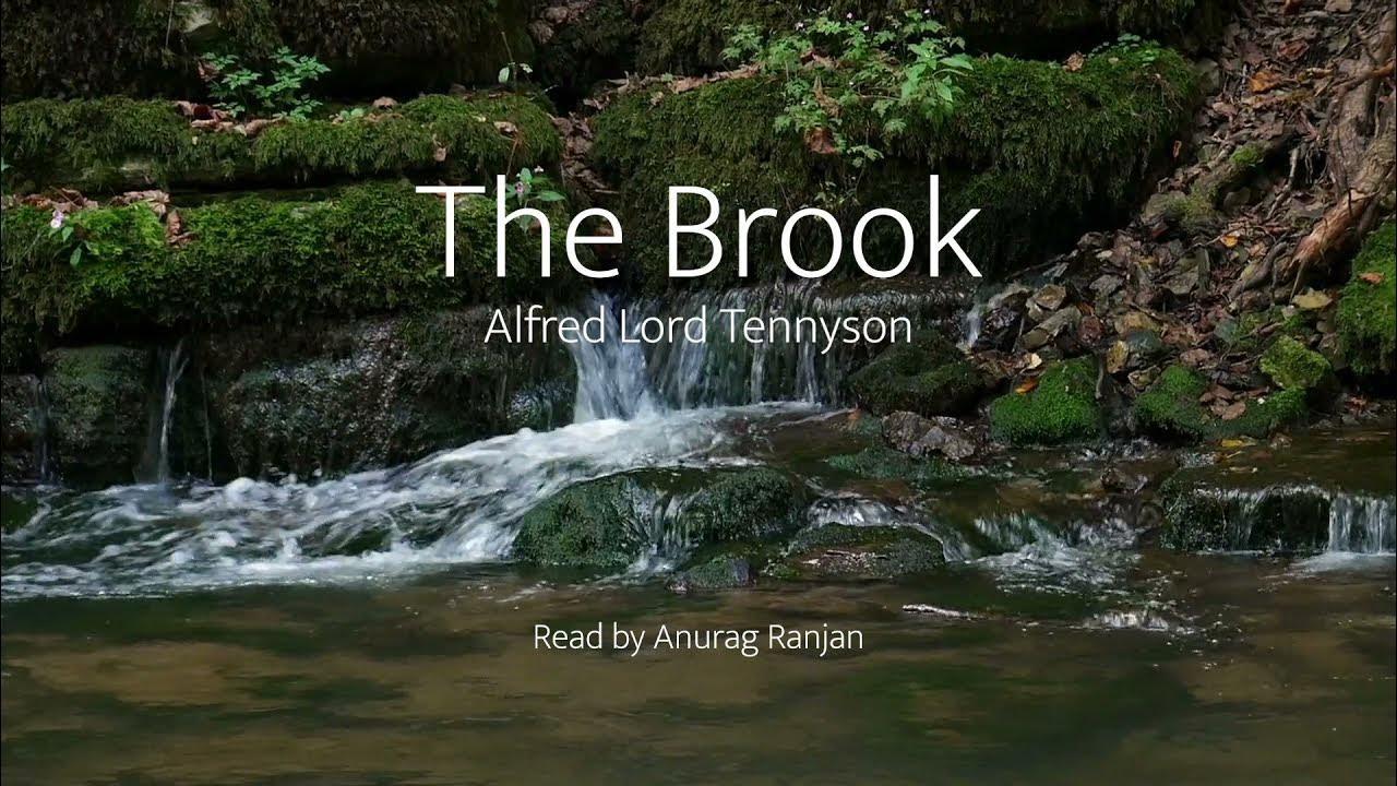 The Brook Poem by Alfred Lord Tennyson Read by Anurag Ranjan YouTube