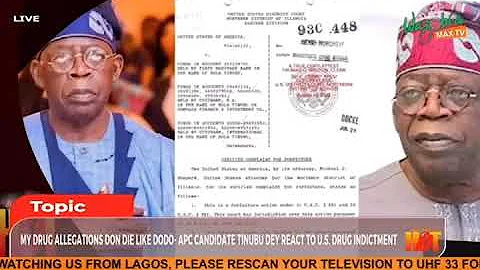 Drug Lord Saga: Tinubu Open Up To The Public If Allegations Are True  - Jimi Disu | As E Dey Hot