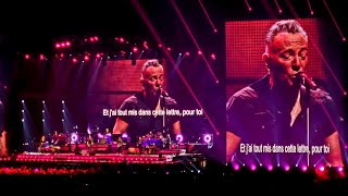 Bruce Springsteen, live, Paris La Défense Arena, Intro + First 4 songs, 13th May 2023