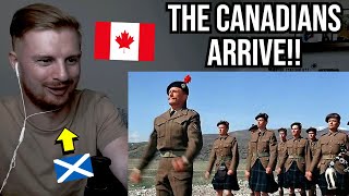 Reaction To The Devil's Brigade  The Canadians Arrive (Scotland the Brave)