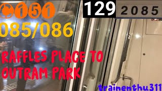 KHI C151 set 085/086 from NS26/EW14 Raffles Place to EW16/NE3/TE17 Outram Park