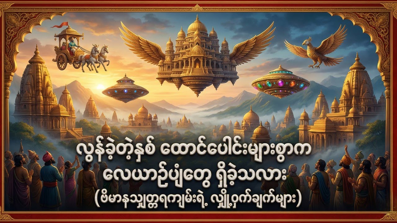 လွန်ခဲ့တဲ့နှစ်ထောင်ပေါင်းများစွာက လေယာဉ်ပျံတွေ ရှိခဲ့သလား (ဗိမာနသျှတ္တရကျမ်းရဲ့ လျှို့ဝှက်ချက်များ)