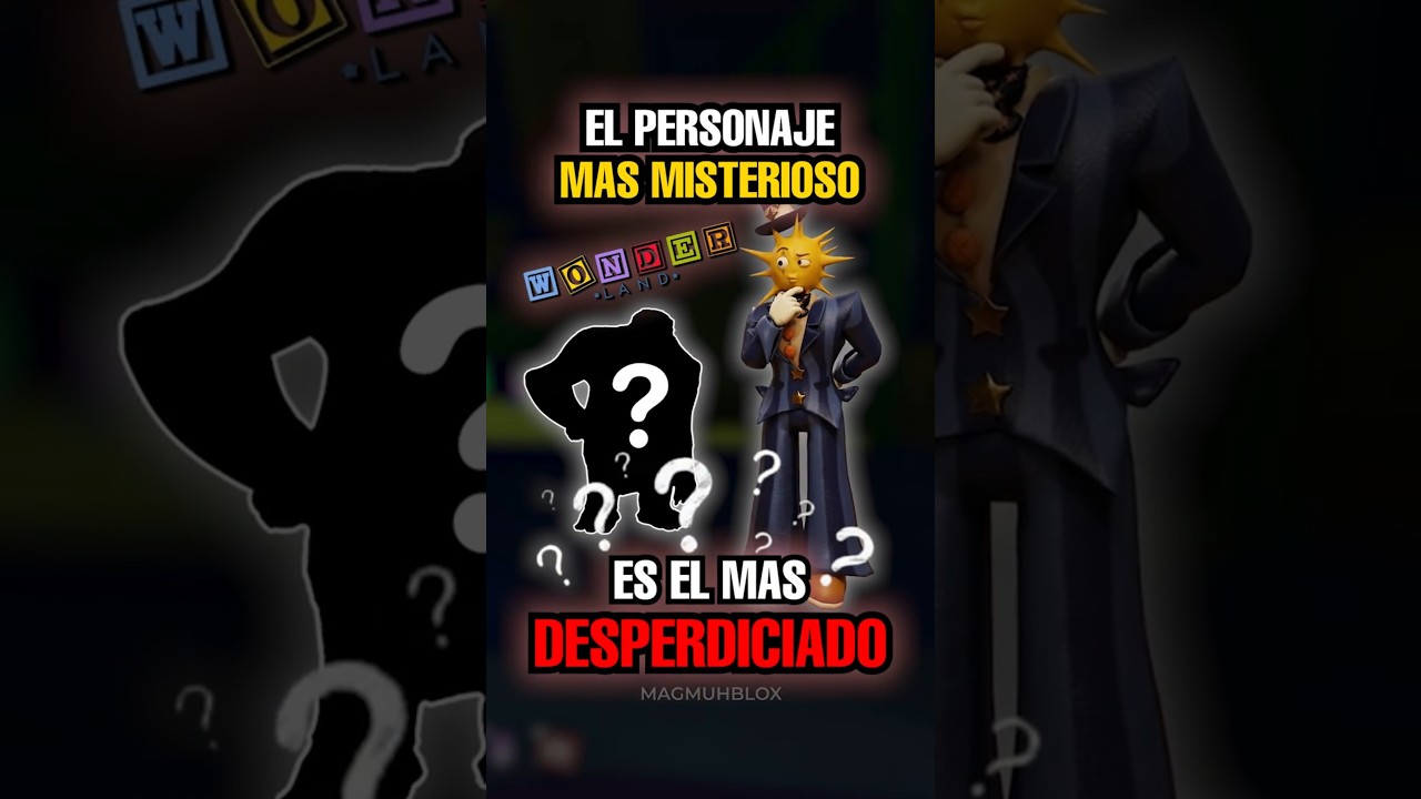 EL PERSONAJE MÁS MISTERIOSO DE WONDERLAND ES EL MÁS DESPERDICIADO 😱😢
