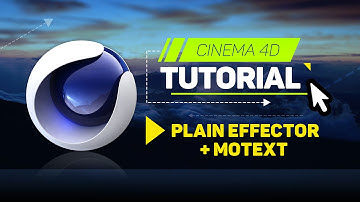 C4D  Plain effector Tutorial