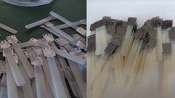 How to clean MLT tile leveling system straps with vinegar