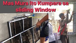 New jaloplus Window’mas Mura ito at presko kumpara sa Sliding window