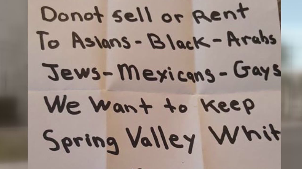 More racist letters prompt federal involvement - YouTube