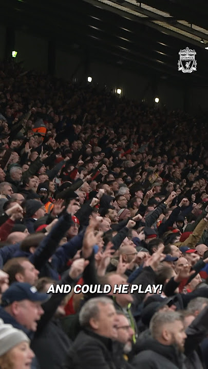 Fields of Anfield Road, sung by the Kop 🎶