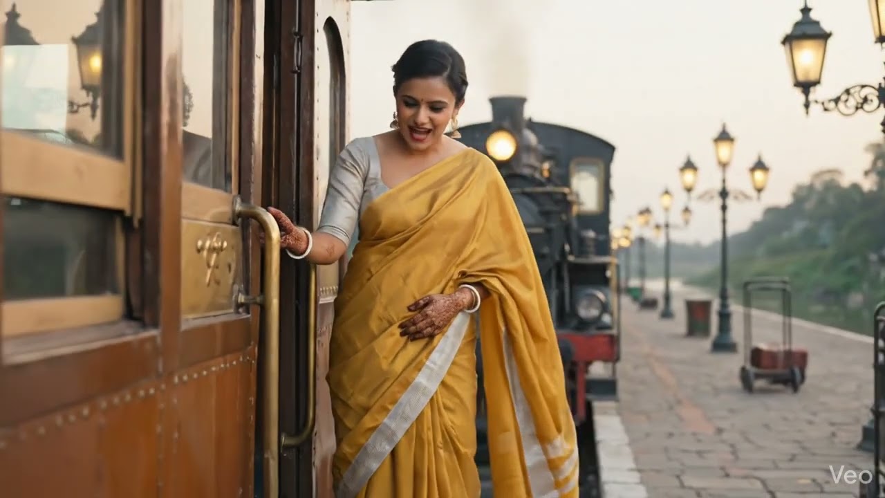 Took wifey to the vintage train journey with the help of AI.