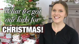 KIDS' CHRISTMAS GIFTS 2023! | SIMPLE & MINIMAL WHAT WE GOT OUR KIDS | 13, 11, 10, 8, & 5 YR OLD