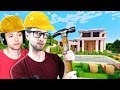 ARCHITECTS BUILD HOUSES IN MINECRAFT? (The Pals Minecraft Build Off)