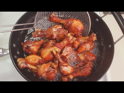 Chinese Style Fried Chicken |@CANDY THA GLAM COOK|First Try | Dada's ...