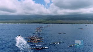 Largest outrigger canoe race in the world - 50th Queen Lili'uokalani Canoe Race in Kailua-Kona