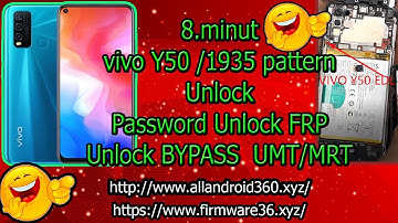 vivo y50 pin pattern reset  Pin Password FRP Unlock By UMT eft mrt  QcFire Vivo Y50
