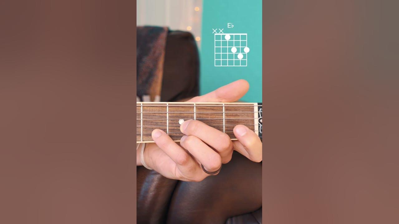 How To Play “Eb” Guitar Chord // Beginner Guitar Chord Series #48 #Shorts