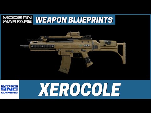 Xerocole G36c Weapon Blueprint Call Of Duty Modern Warfare Youtube