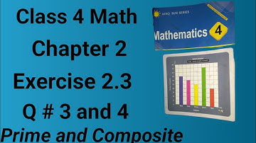 Class 4 Math Ch 2 Ex 2.3 Q 3 and 4|Class 4 Math Unit 2 Ex 2.3 Q 3 and 4#class4maths #maths