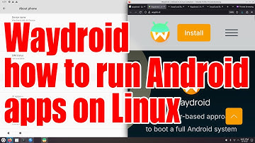 Waydroid how to run Android apps on Linux tutorial - June 2025 - 5972c3a0