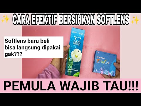 Softlens Baru Beli Bisa Langsung Dipakai? |Cara Mencuci dan Merawat Softlens | Softlens Untuk Pemula