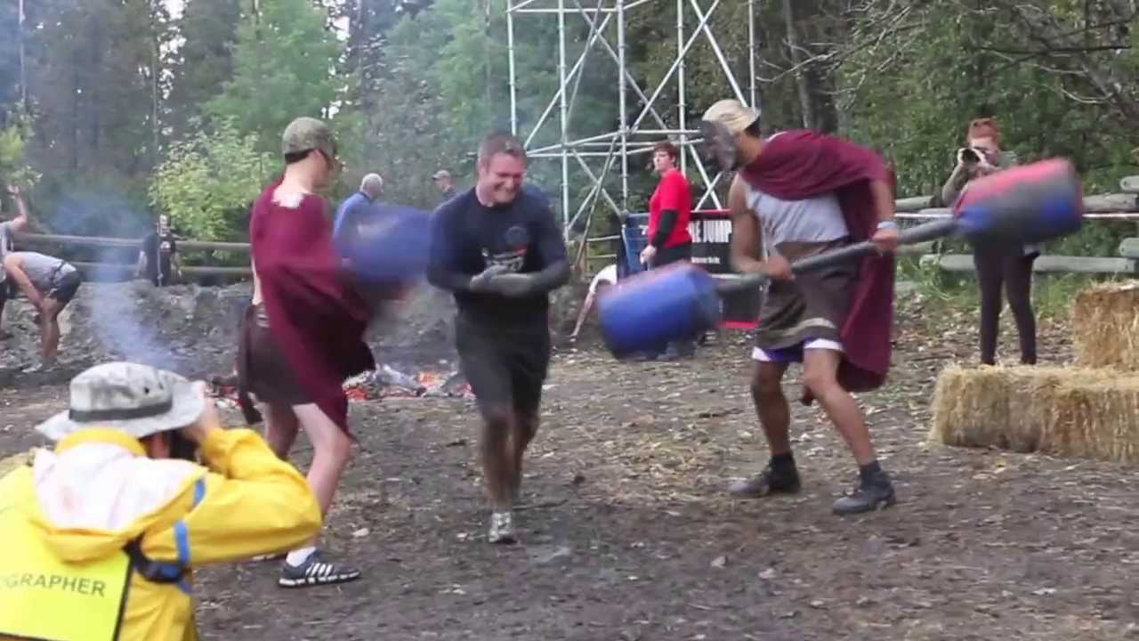 Red Deer Spartan race competitors train for pain - YouTube
