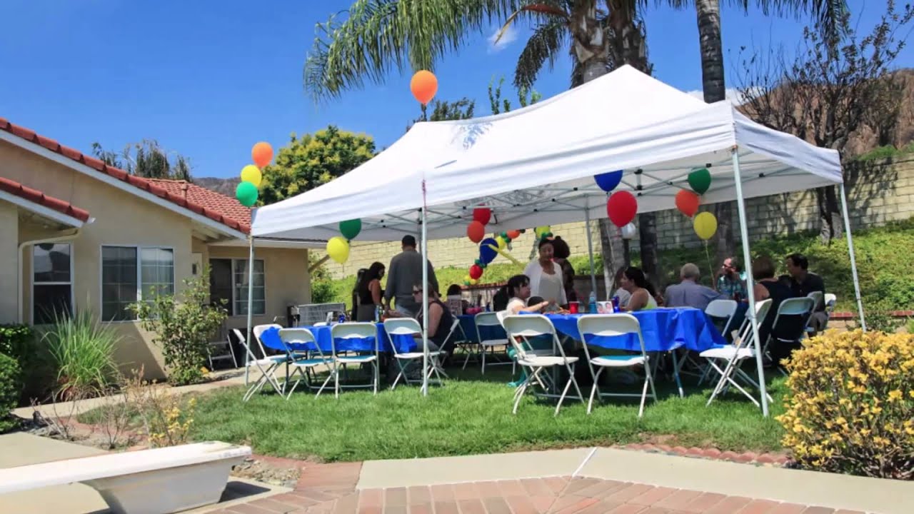 Birthday Party Time Lapse - YouTube