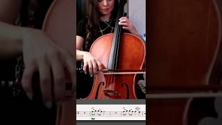 come and learn cello with me 😊 full length tutorial video on my channel #cello #learning #tutorial