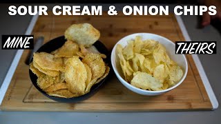 Sour Cream & Onion Chips - The FoodSpot