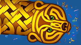 WORMSZONE.IO | Snake game  Wormszone best skill / Epic Worms Zone Best Gameplay | Biggiun TV