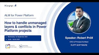 Webinar 4: Handle unmanaged layers & conflicts in Power Platform projects