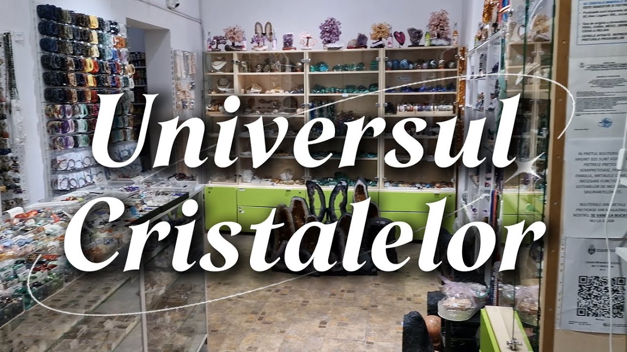 Universul Cristalelor Magazinul ep.1 Parter : pietre rulate+pandantive ...