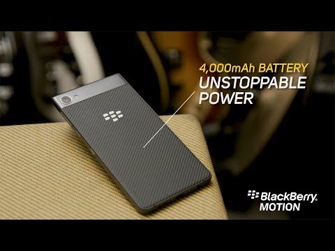 BlackBerry Motion - Go Beyond Just One Day Battery Life