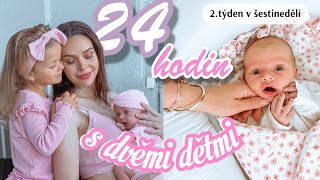 24 HODIN S MIMINKEM | ŠESTINEDĚLÍ | MOM OF 2