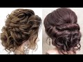 2 New Bridal Hairstyle For Long Hair || Wedding Prom Updo || Low Bun