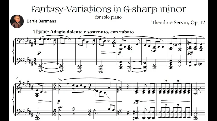 Theodore Servin - Fantasy-Variatio...  in G-sharp minor (2020)