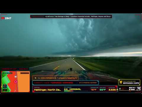 🔴LIVE: Tornado Threat In South Dakota | Giant Hail & 80+ MPH Winds