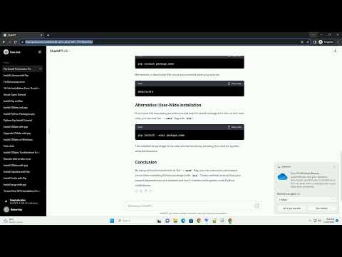 pip install permission