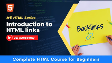 Chapter 5 - Links in HTML5 | GWiz Academy