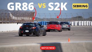 S2000 VS GR86 at Sebring