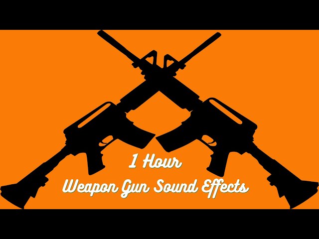 Weapon Gun Sound Effect🎧 Gun Shot Sounds Effect Loud🎧😴 1 Hour class=