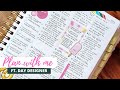 PRODUCTIVE DAILY PLAN WITH ME | DAY DESIGNER