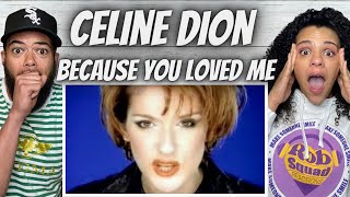 BREATHTAKING!| FIRST TIME HEARING Celine Dion -  Because You Loved Me REACTION