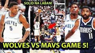 Pwedeng maging "Alanganin ang Dallas Mavericks" , Kung magkakaroon ng momentum ang Wolves! sa Game 5