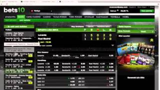 kBahis.com - Bets10 bahis sitesinde nasıl canlı bahis oynanır