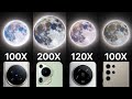 Vivo X100 Ultra VS Huawei Pura 70 Ultra VS Xiaomi 14 Ultra VS Galaxy S24 Ultra Live Zoom Test