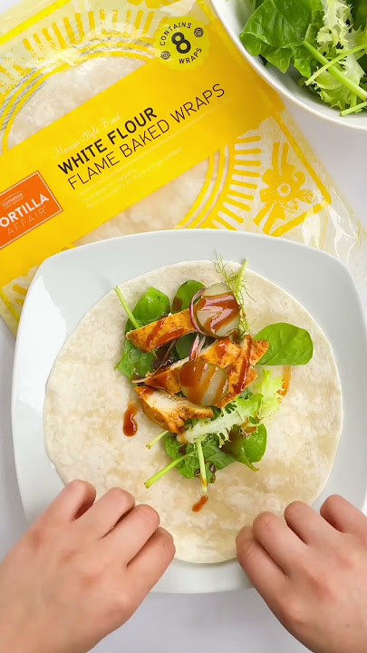 4 ways to fold a tortilla wrap