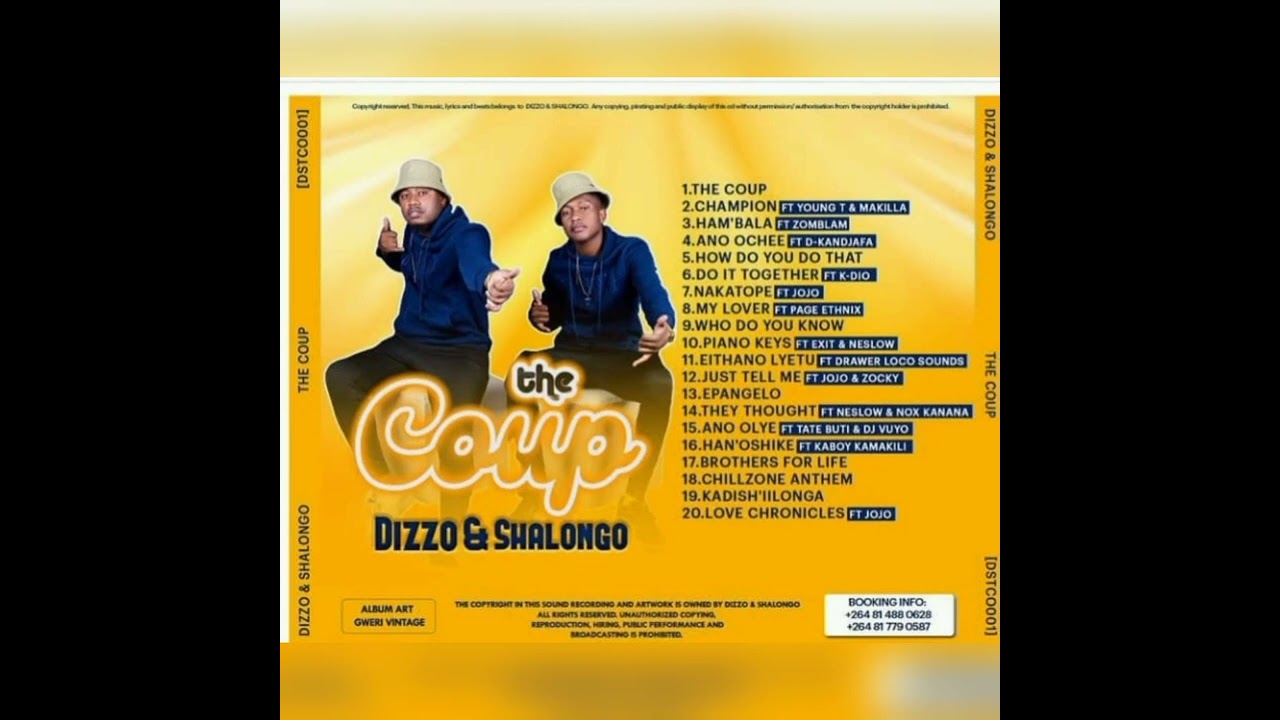 Dizzo & Shalongo- Ano Ochee Ft D-Kandjafa