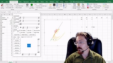 Excel Draw v4 Course 5 - Graph, Edit, Layers, Rotate, Zoom, Pan - CAD Viewer inside Microsoft Excel