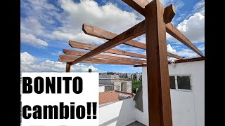 CAMBIA el LOOK a tu TERRAZA, con una pérgola