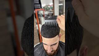 How to: add texture to your hair 🔥 #barber #beard #beardclub #barbershop #bearding #texture